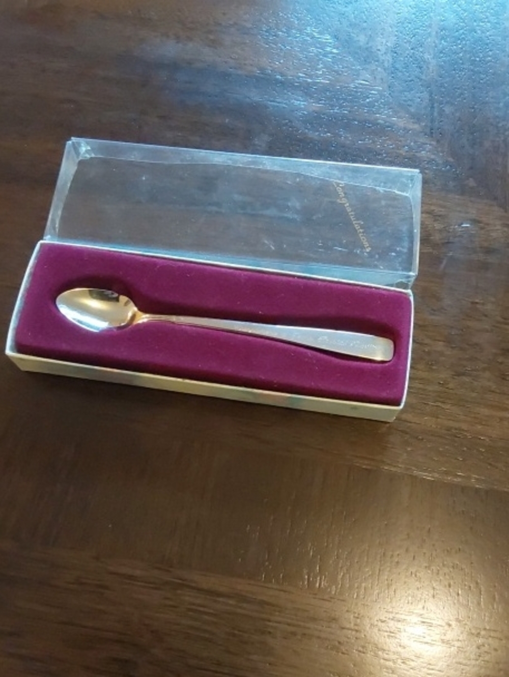 Oneida Stainless Steel Silver Baby Spoon